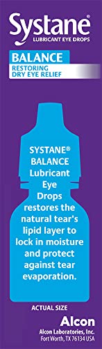 SYSTANE BALANCE LUBRICANT EYE DROPS, RESTORATIVE FORMULA, TWIN PACK, 0.33 FL OZ (