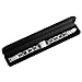 Willis Judd Men's Christian Jesus Crucifix Cross Blue Carbon Fiber Titanium Magnetic Bracelet