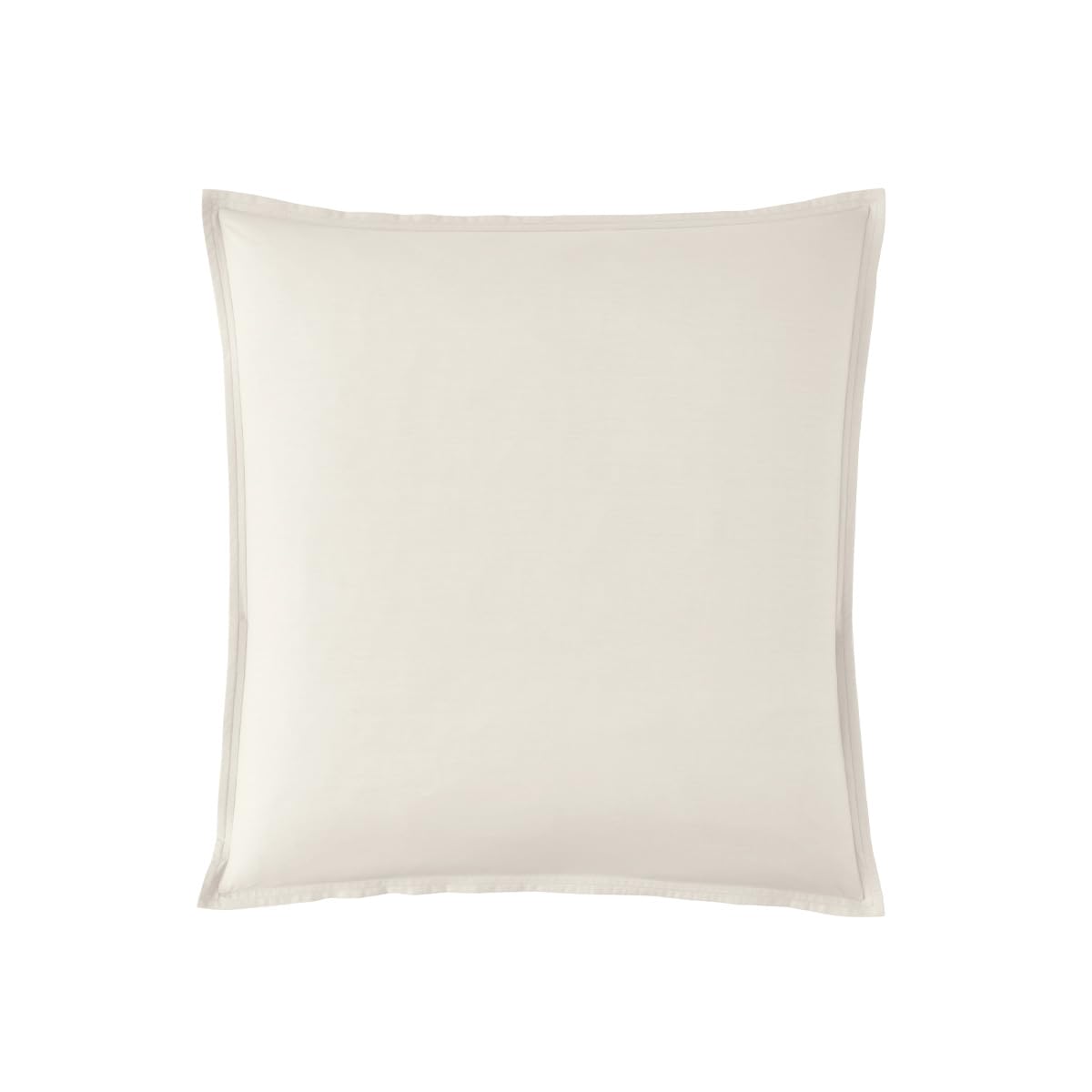 Cotton Percale Pillowcase, Première, Meringue, 65 x 65 cm, Essix