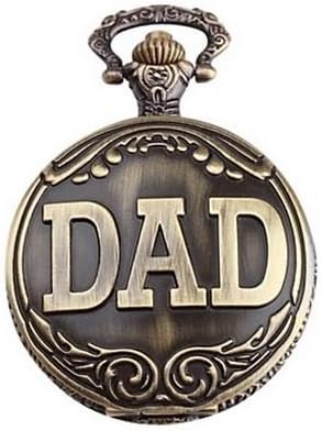 2014 Hot UniqUe DAD Pocket Watch Pendant (Bronze)