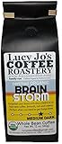 Lucy Jo's Coffee, Organic Brainstorm, Low Acid, Wholebean, 12 oz