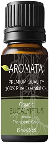 Eucalyptus Essential Oil (Radiata) Organic Pure Therapeutic grade by Aromata - 60ml