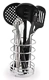 Estilo Utensil Holder Chrome Finish (Kitchen)