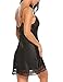 Avidlove Womens Nightgown Sexy Lingerie Sleepwear Satin Lace Full Slip