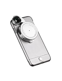 Ztylus Lente para smartphone 4 en 1 Edición Core, lentes revólver para Apple iPhone 7: ángulo abierto, macro, ojo de pez, CPL, funda protectora, cámara para celular, para foto y video