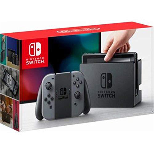 Nintendo Switch 32 GB Console w/Gray Joy Con (HACSKAAAA) Switch Minecraft + 2-Pack Screen Protector + Joy-Con Charging Dock + Hard Shell Travel Carrying Case Switch Lime Skin