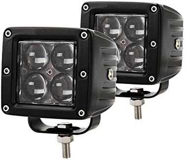 2 Pcs 4" 20W LED Work Light Bar Spot PHILIPS LEDs for Off road vehicle lighting ATV UTV Golf cart