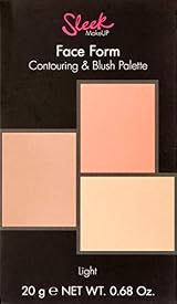 Sleek MakeUp Face Form Contour Palette Light 0.02 Kg Matte Shimmer Blush view 2