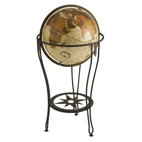 Replogle Globes Viking Expedition Pike Floor Standing World Globe, 16-Inch