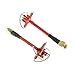 Crazepony 2pcs Aomway Antenna 5.8G 3DBi 4 Leaf Clover for FPV Multicopter TXRX (RP-SMA Male)