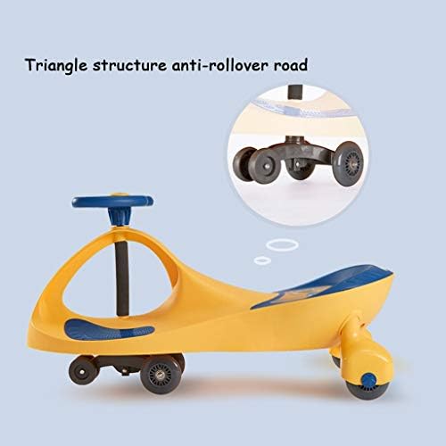Size 家電 カメラ B085gc9zqr Color 大型家電 新作製品 世界最高品質人気 Blue ツイストカー 子供の滑りやすい女の子の車 赤ちゃん滑りやすい車をスイング 遊び場 リビングルームに適したユニバーサルホイールアンチロールオーバー おもちゃの車