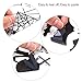 Halloween Decorations - 113 PCS Halloween Black Spider Bat Window Cling, Spooky Halloween Stickers Decals for Halloween Party Decorations (4 Sheets)