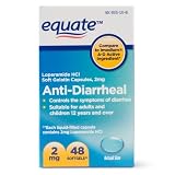 Equate - Anti-Diarrheal, Loperamide 2 mg, 48 Softgels (Compare to Imodium)