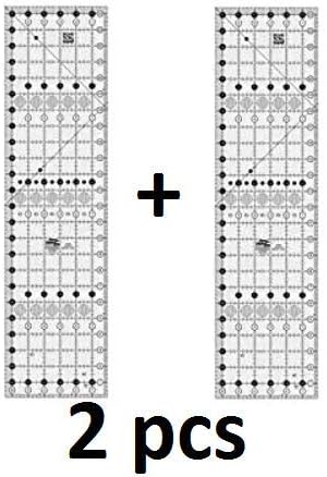 6.5 x 24.5 Rectangle Quilting Ruler Template CGR24 (2 pcs)