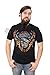 Harley-Davidson Mens Rumbling Anthem Eagle Flames Black Short Sleeve T-Shirt - 4X