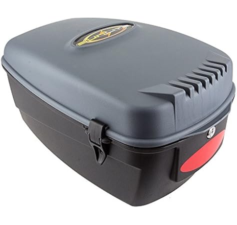lockable bicycle trunk