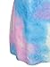 PERSUN Rainbow Tie Dye Weave Spaghetti Strap Mini Dress Top
