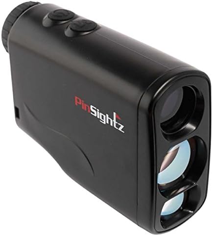 PinSightz Golf Range Finder (Laser Accurate) Distance, Slope, Speed, Height, and Ranging | Vibration Lock with Pin Finder | Fog and Interference Protection | Incl. Case and Battery PinSightz Golf Range Finder (Laser Accurate) Distance, Slope, Speed, Height, and Ranging | Vibration Lock with Pin Finder | Fog and Interference Protection | Incl. Case and Battery