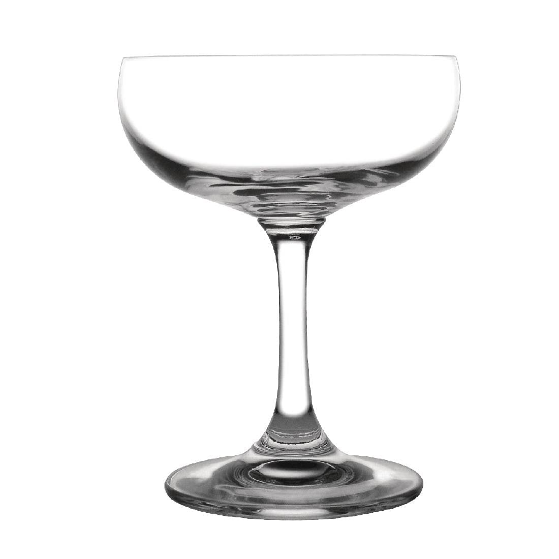 Olympia Bar Collection Champagne Saucers 200Ml 125X95mm Crystal Tea Coffee 6pc