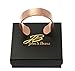 John S. Brana Chased Copper Cuff Bracelet Handmade Jewelry - 100% Solid Uncoated Copper