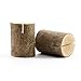 surepromise Rustic Wooden Wedding Decor Venue Name Place Card Holders Log Name Card Holders (50)