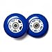 XinoSports Deluxe Caster Board Replacement Wheels - Will Make Any Board Look Awesome and Exciting, Bearings Included, Set of Two