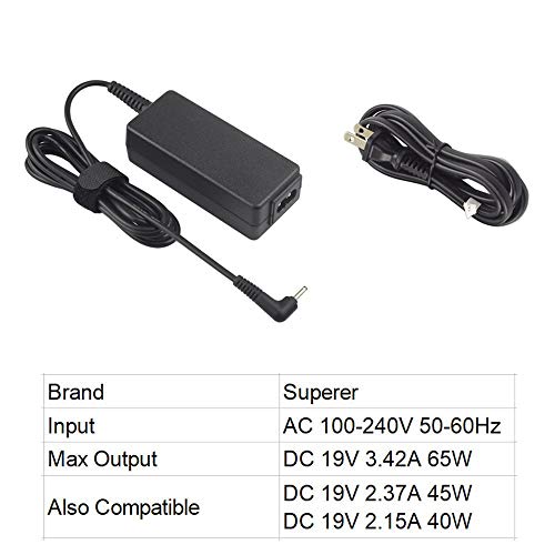 image for UL Listed Superer AC Charger Replacement for LG Gram 13.3