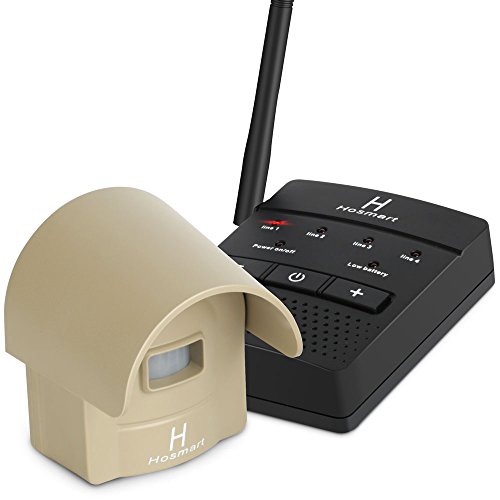 12-Mile-Long-Range-Hosmart-Rechargable-Wireless-Driveway-Alarm-System-And-Top-Rated-Outdoor-Weatherproof-Motion-Sensor-Detector