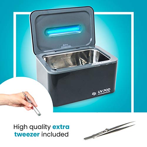 Ultrasonic Cleaner & UV Light Sanitizer, Professional Jewelry Cleaner