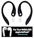 EARBUDi Earhooks Compatible with Your Wireless Apple AirPods | Black