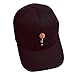 Oksale® Basketball Embroidery Cotton Snapback Hip Hop Hat Baseball Cap (Black)