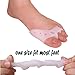 Hight quality Gel Toe Separators Silicon Toe spacers for Hammer Toe with Forefoot Cushion Pad, Easy Wear in shoes for men & women -- Fight Bunions, Hallux Valgus Correction & More!