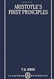 Aristotle's First Principles (Clarendon Paperbacks)