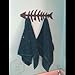 Comfify Decorative Fish Bones Wall Mounted Towel Rack Stylish Cast Iron Hanger with 4 “Fish Bones” Hooks for Towels, Robes and More - Includes Screws and Anchors - in Brown