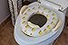 Tenderkins Soft Potty Training Potty Seat with Handles & Splash Guard - Free Hook Included - by Unity (Rubber Ducky)