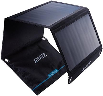 GOOD MEDIA Anker 21W 2-Port USB Solar Charger PowerPort Solar for iPhone 6/6 Plus, iPad Air