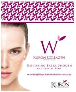 Kuron Collagen Crystal Facial Mask Restoring Extra Smooth And Elastic Skin Pack of 3
