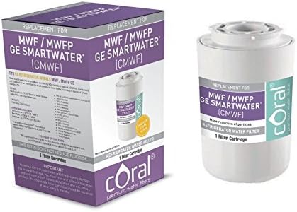 GE MWF / MWFP GE SMARTWATER Compatible Coral Premium Refrigerator Water Filter (1)