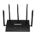 KEKU Intelligent WiFi Router Long Range High Power Wireless Router With 5x5dBi Omni Directional Antenna Computer Router