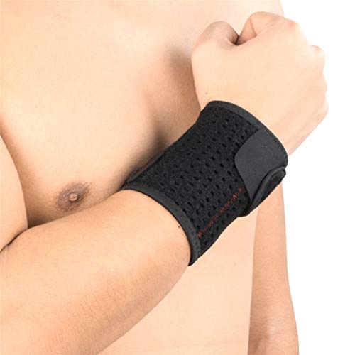 image for MIS1950s Wrist Band - Adjustable Compression Bracers - Elastic & Breat