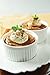 HIC Kitchen Souffle Ramekin Set, Fine Porcelain, 3-Ounce, Set of 6