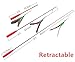 Avolare Cat Feather Toy Teaser and Exerciser for Cat Interactive Cat Toys Retractable Cat Wand Teaser Cat Catcher for Exercising Kitten Catnip Or Cat