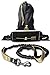 SparklyPets Hands-Free Dog Leash for Medium and Large Dogs – Professional Harness with Reflective Stitches for Training, Walking, Jogging and Running Your Pet (Gold)