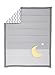 Little Love by NoJo Separates Collection Star and Moon Applique Comforter, 42