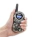 Walkie Talkies for Kids - QNIGLO Kids Walkie Talkie Q168 Two-Way Radio Long Range 3 Miles Range 22 Channels Walkie Talkies for Boys Girls (Camouflage Green)