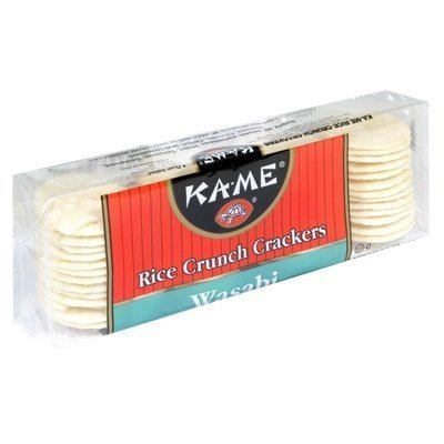 KA-ME RICE CRACKERS GLUTEN FREE AND NON GMO VERIFIED – WASABI (PACK OF 12)