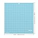 Nicapa Cutting Mat for Silhouette Cameo 3/2/1 (Light-Grip,12x12 inch 3pack) Adhesive&Sticky Non-Slip Flexible Square Gridded Blue Cut Mats Replacement Accessories Set Matts Vinyl Craft Sewing