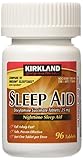 Kirkland Signature Sleep Aid Doxylamine Succinate 25-mg 96 Tabs, 2 Pack