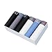 KAYIZU Men's Underwear Comfort Soft Cotton Stretch Boxer Briefs 6-Pack Large