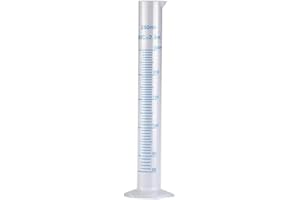 SKYPRO 250ml Plastic Graduated Cylinker, Measuring Cylinder Graduated Cylinders Lab Supplies Laboratory Tools